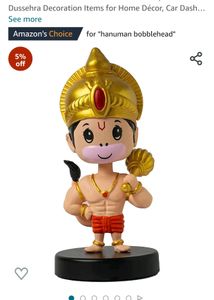BUDDYZ Lord Little Hanuman Bobblehead