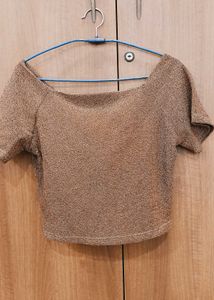 Glittery Crop Top