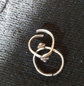 Pure Silver Toe Ring 🤍