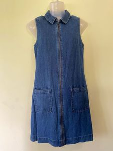 Denim Sleeveless Dress