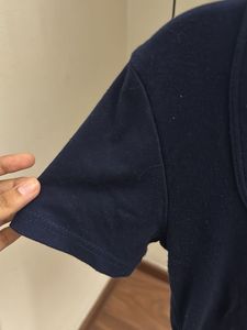 Navy Blue Casual T-Shirt