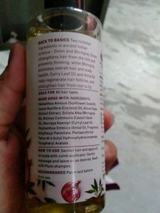 Plum Hair Oil