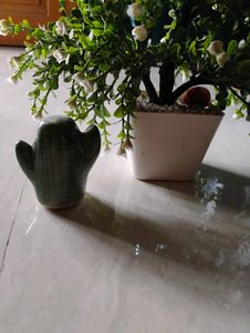 Cute Little Clay Cactus