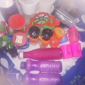 Plastic Containers And Bottles