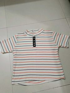 Striped girls T-shirt