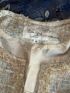 korein Elegant Tweed Jacket