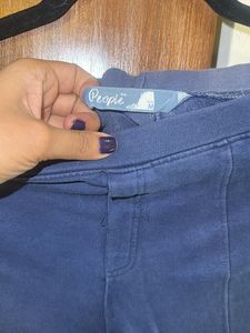 Navy Blue Leggings