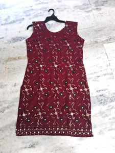 SHORT KURTA WITH GARRARA ♥️