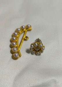 Pearl Necklace and Earring Set never regret