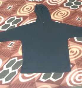 Casual Black Hoodie