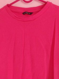 Pink Casual T-Shirt
