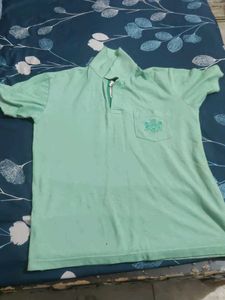 Vintage Green Polo Shirt