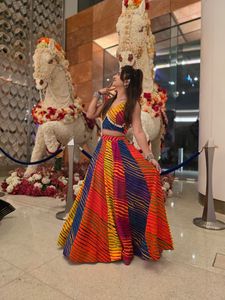 Stylish Multicolour Lehenga Choli for Function or