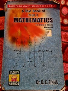 Plus 2 Mathematics Book