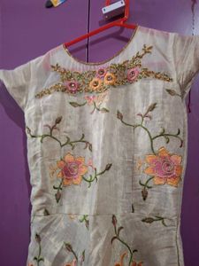 Elegant Floral Ethnic Gown