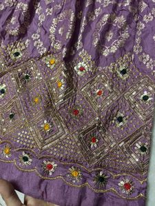 Embroidery Border Banarasi Lehenga