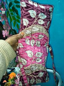 Quilted Floral Crossbody Bag