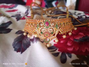 CZ Gorgeous Gold-Plated Choker