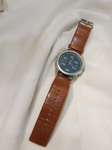 Fastrack Watch With Leather Band