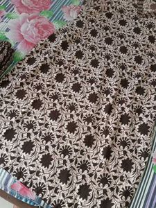Brown Printed Kurta Set