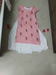 Floral Print Kurta
