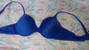 Royal Blue Padded And wired Bra