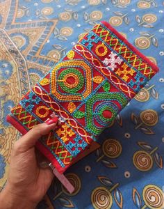 Handmade Multicolored Embroidered Wallet