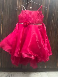 Hot Pink Party Dress