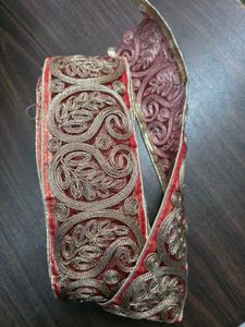 Embroidered Fabric Trim