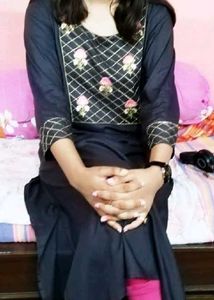 Elegant Navy Blue Kurta
