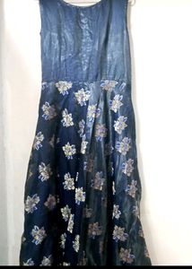 Ethnic Blue Gown