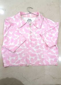 Korean Crop T Shirt