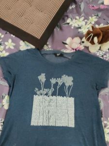 Blue Graphic T-Shirt