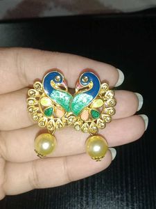 Peacock Necklace Set 🦚