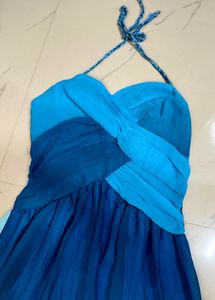Blue Ombre Long Dress🦋💞