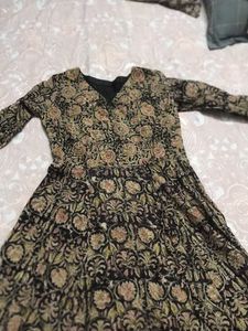 Kalankari Anarkali kurthi