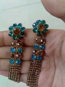 Flower 🌻 Pearl Earrings