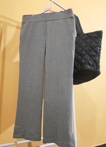 Checkered Parallel Trouser