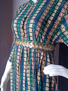 Diamond Pattern Dress