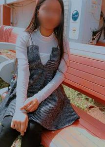 Striped Fit &amp; Flare Mini Dress