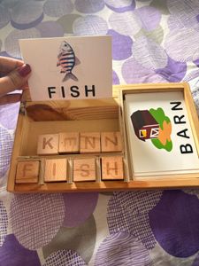Wooden Spelling Game