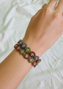 Colorful Rhinestone Bangles