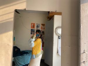 Chunky Knit Color Block Cardigan