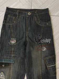Embellished Denim Jeans