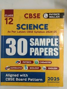physics wallah sample papers class 12