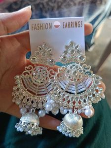 White Earrings