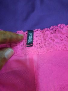Pink Lace Briefs