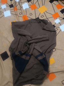 Brown Casual T-Shirt