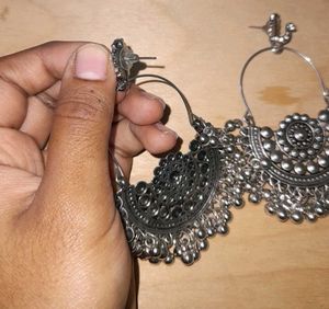 Oxidized Earrings