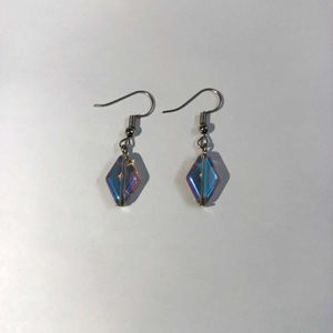 Handmade Diamond Shaped Earrings